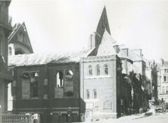 St Columba's Church Bomb damage c1945